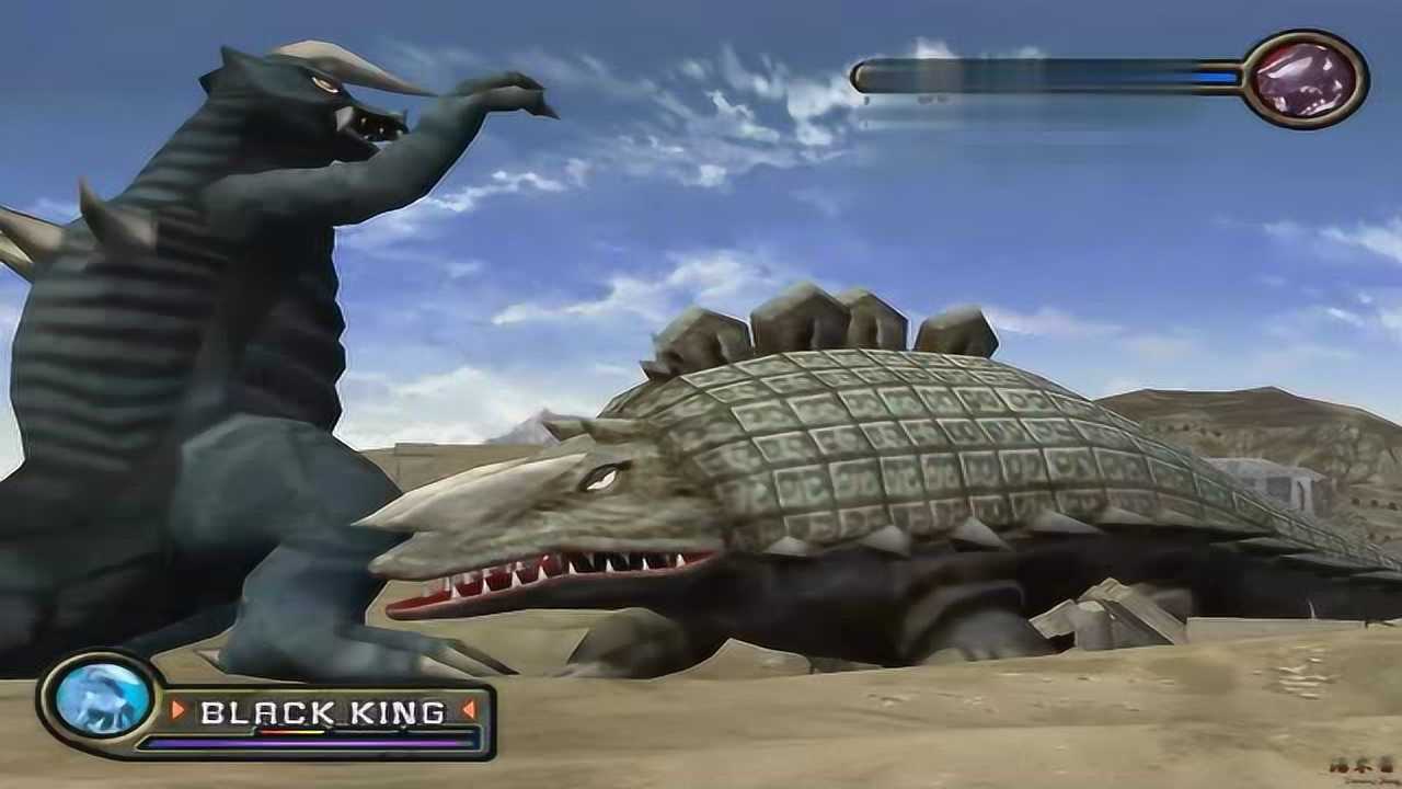 单机游戏汤米酱空想特摄奥特曼怪兽天下闯关045布莱克王