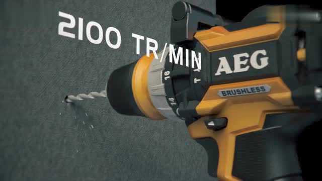 德国aeg 18v无刷多功能锂电电钻_腾讯视频