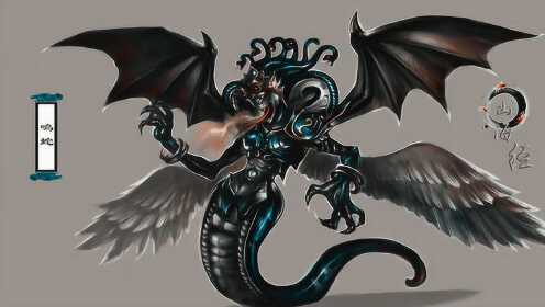 山海经之鸣蛇,守着金山玉山,见则都城大旱招瘟神!