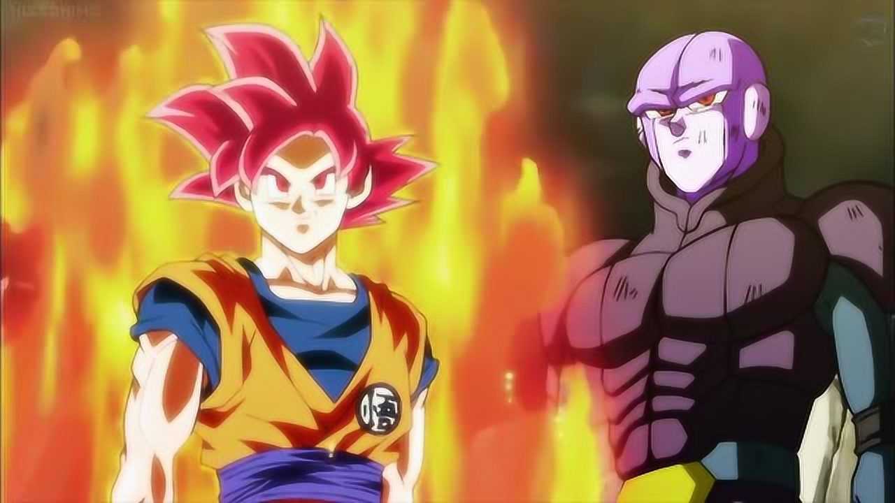 超级赛亚人的神红色悟空超级帅