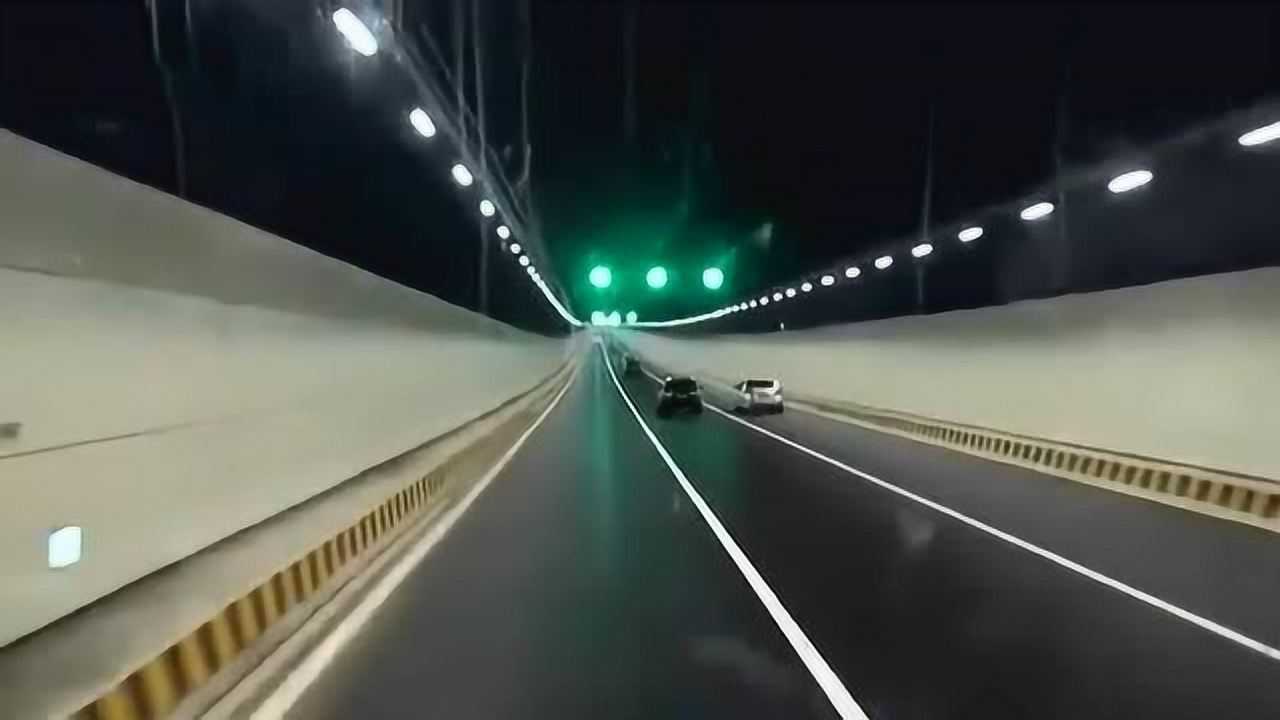 中国最长海底隧道最深处82米，青岛胶州湾隧道！_高清