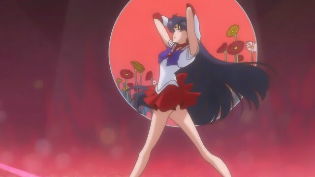 美少女战士:水兵火星火野丽首次作战,帅炸了!