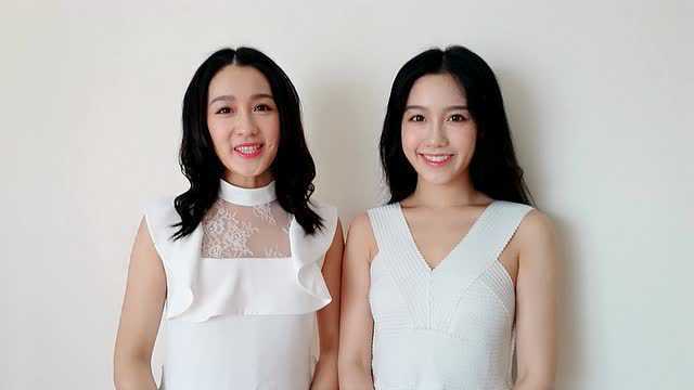 双胞胎女子音乐组合a2a助威四會龍舟赛
