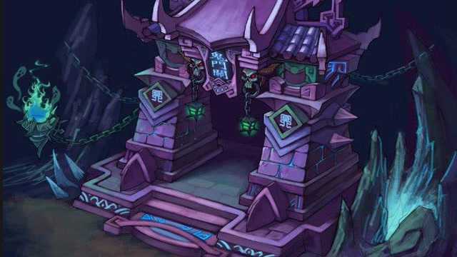 3dmax场景建模鬼门关模型制作视频