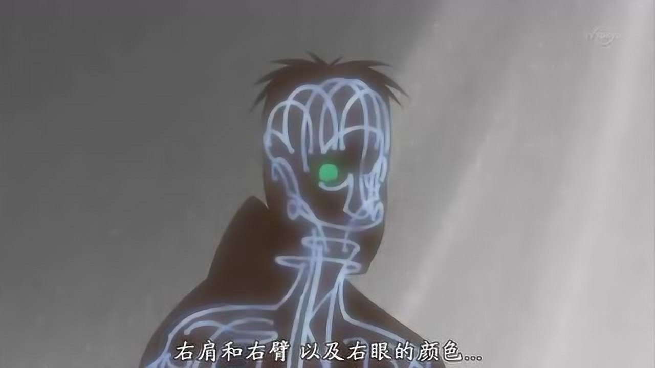 五影会谈青用白眼看穿团藏的右眼原来移植宇智波止水的