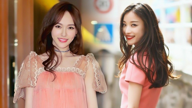 唐嫣倪妮减龄有秘笈 小粉裙满足你的少女心