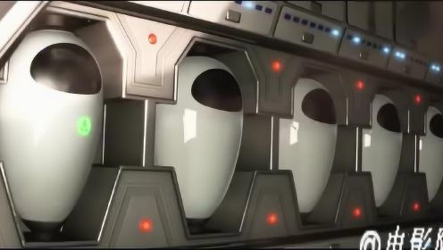 《机器人总动员》整片虽然没什么语言 靠着音乐
