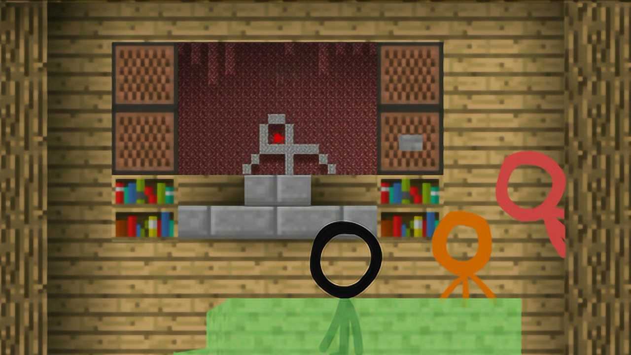 我的世界mc动画:最新版我的世界大战火柴人_腾讯视频