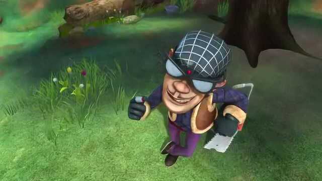 光头强变身昆虫侠,竟然让熊大熊二束手无策,落荒而逃!大脑洞