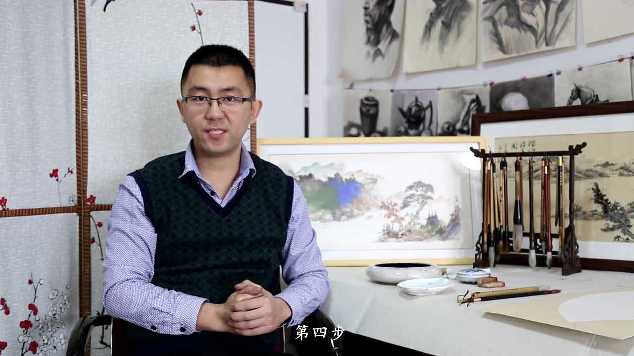 宋昌林新作:江南美景图