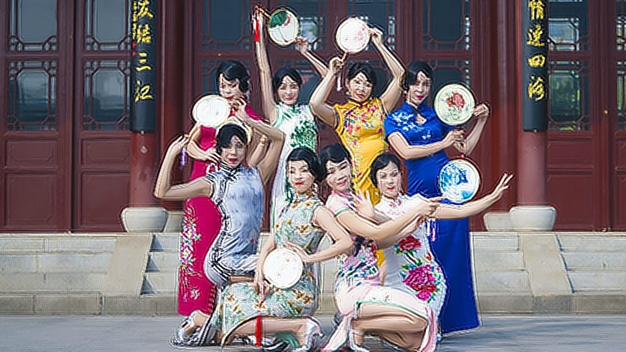 看过这样跳青花瓷吗旗袍美人复古演绎周杰伦经典单曲