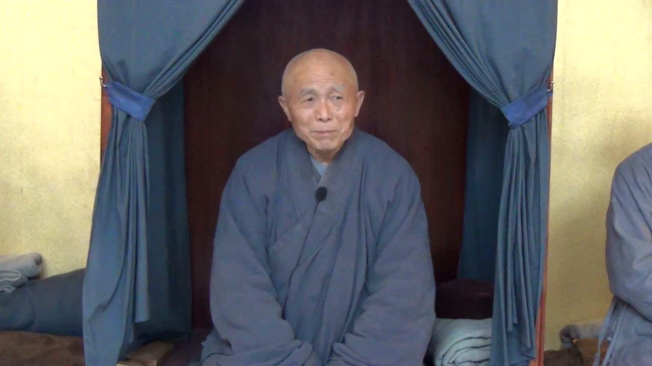 绍云老和尚龙华寺丁酉年禅七开示20180119农历十二月初三