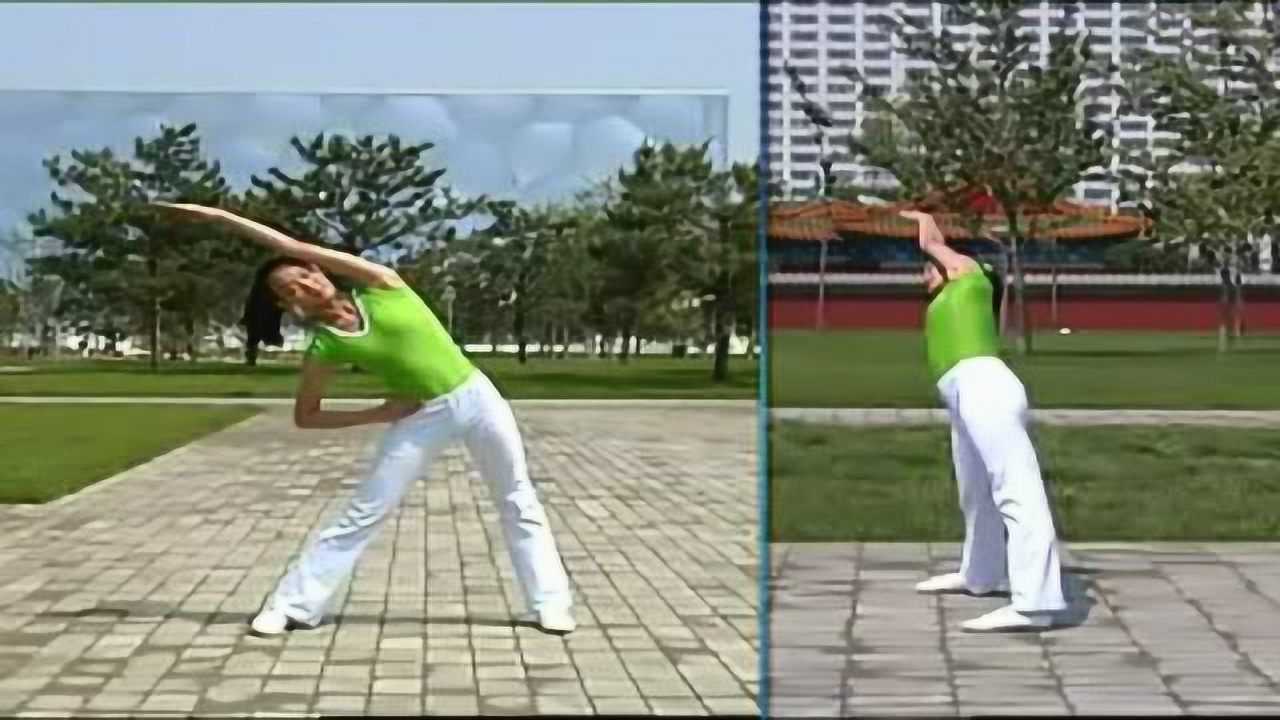 舞动青春广播体操分解动作_腾讯视频