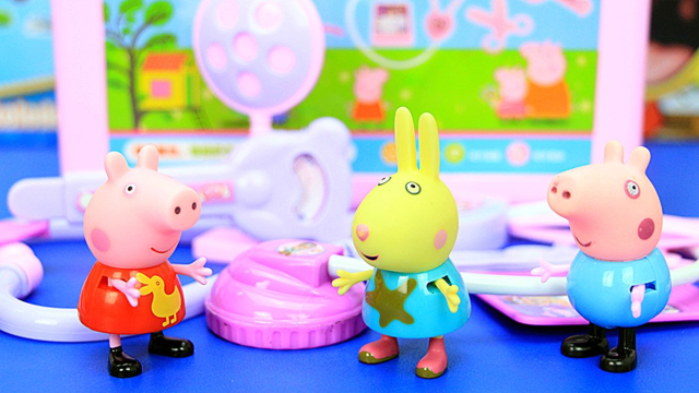 小猪佩奇过家家玩具家庭医疗工具箱套装