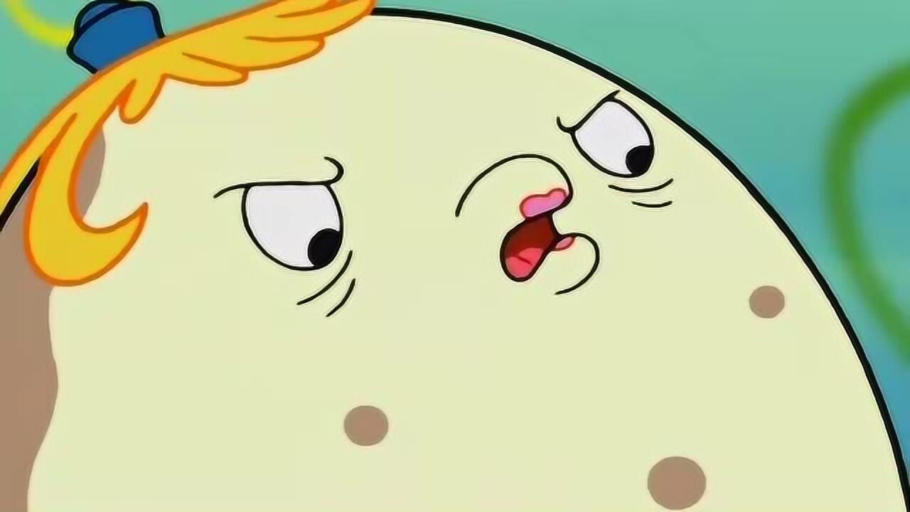 海绵宝宝:泡芙老师你生气的样子很可爱!