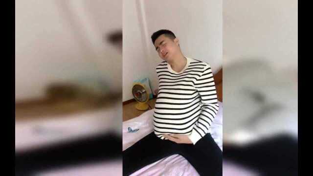 男人体验生孩子,生出来一个大宝宝,宝宝还笑了呢_腾讯视频
