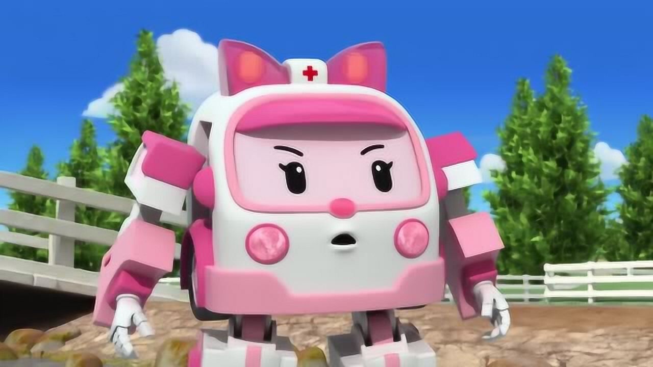 变形警车珀利:幽灵斯库比从河里抬上来了