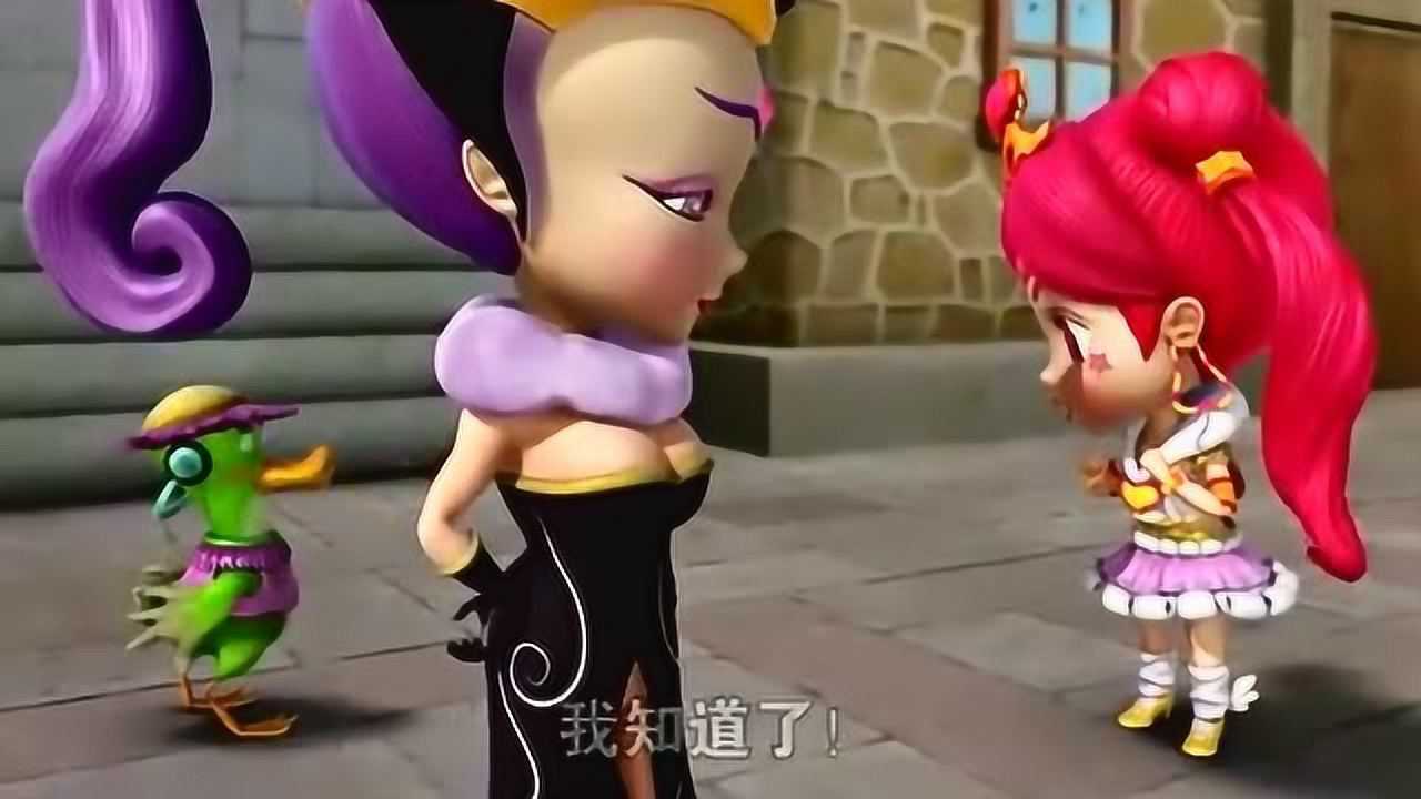 猪猪侠:白雪王后好可恶啊,用丑小鸭的丑衬托自己的美
