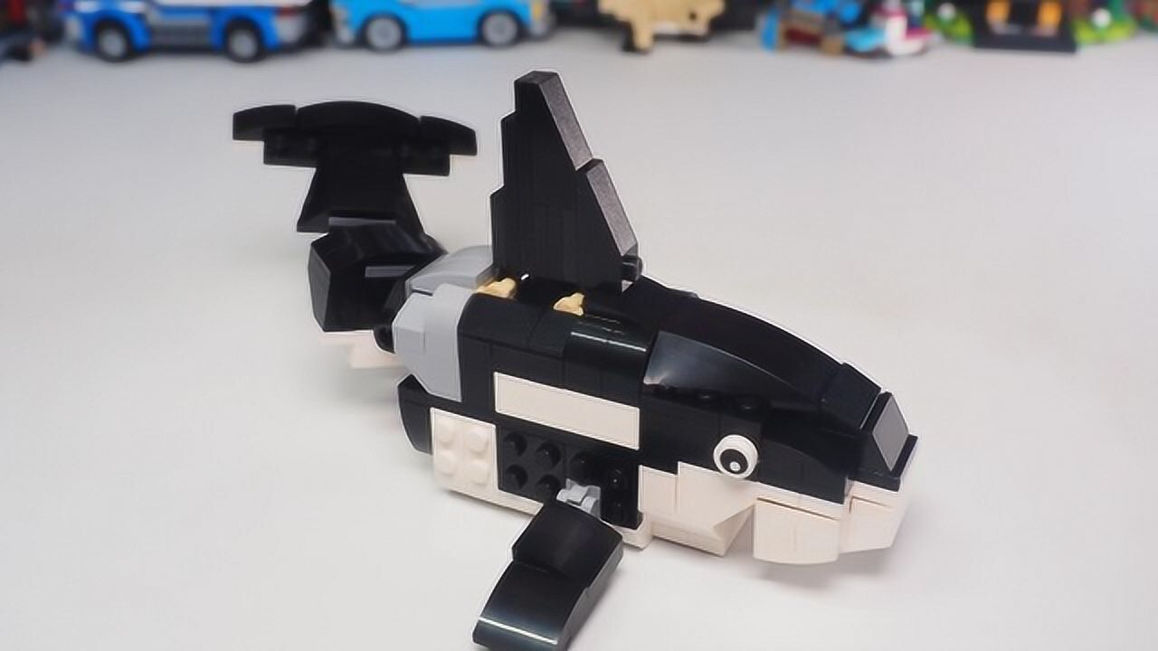 用乐高探索蓝色星球如何用乐高搭建一只虎鲸