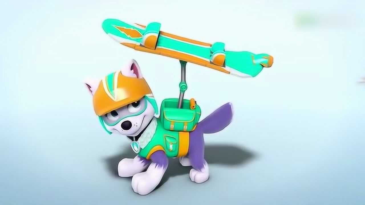 汪汪队立大功全集:莱德吊下悬崖去救猫咪,多亏有珠珠帮忙!