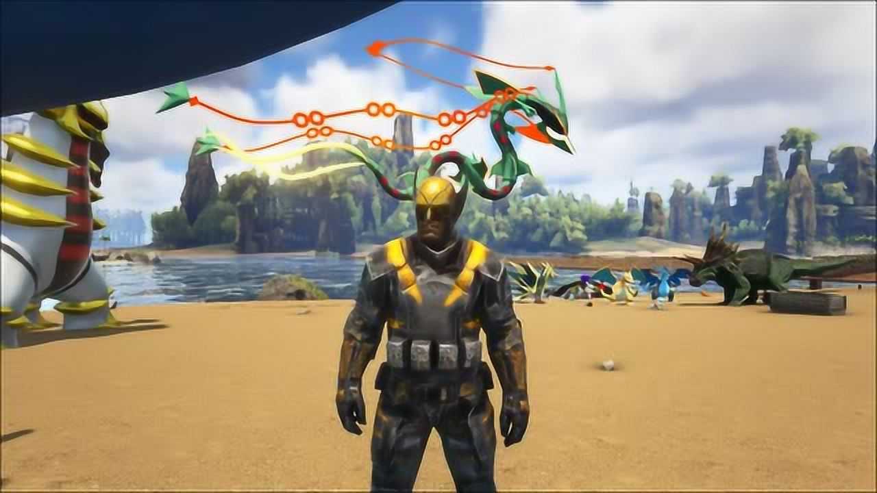 暗墨解说方舟生存进化神奇宝贝世界39树妖宝贝