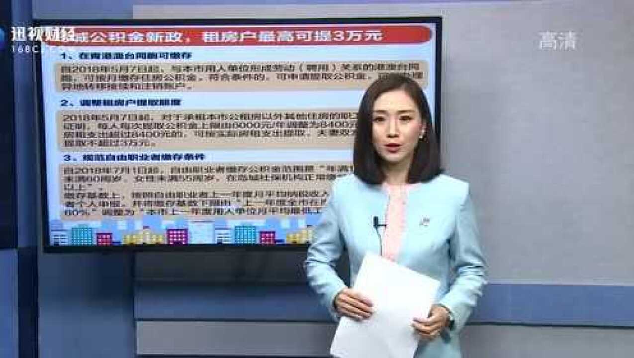 青岛公积金出新政:租房夫妻一年最高可提3万元腾讯视频}