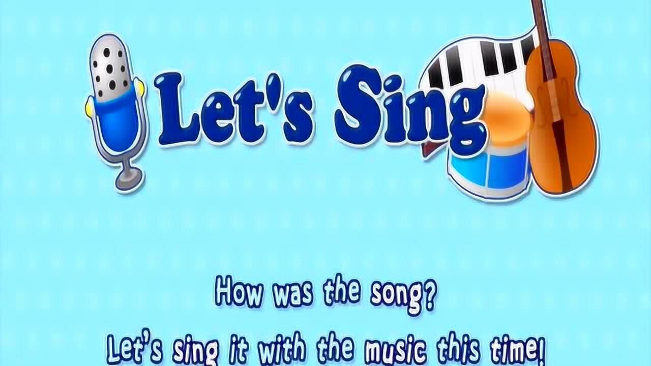 幼儿英语唱着学,日常对话之二,hi,goodbye歌