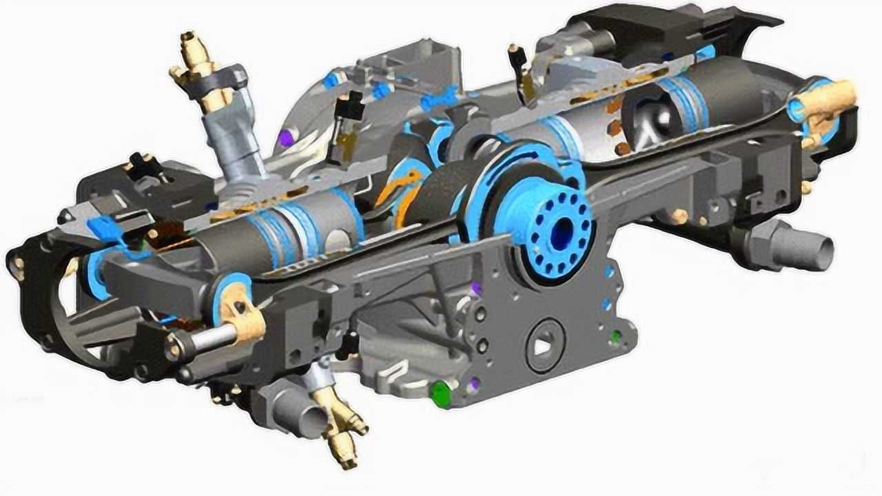 水平对置发动机工作原理