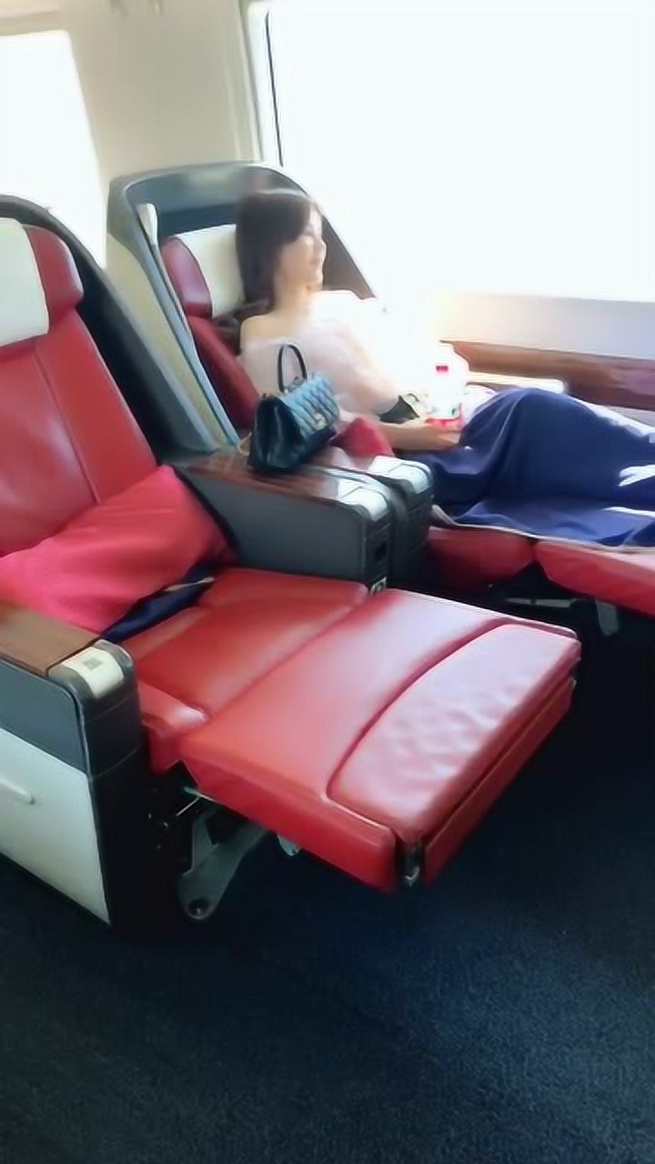 给你们看高铁商务座全景,太爽了