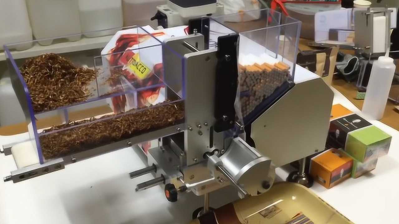 全自动卷烟机,看起来好轻松_腾讯视频