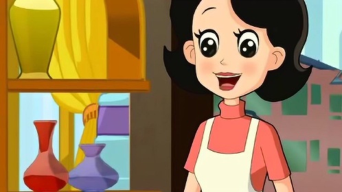 《新大头儿子》围裙妈妈疯狂购物却不用花钱,以后不愁吃的了