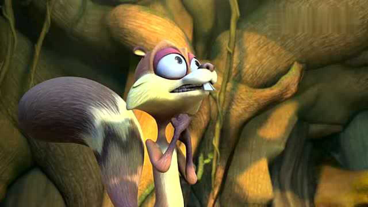 熊出没之秋日团团转:蹦蹦已经开始不好意思了