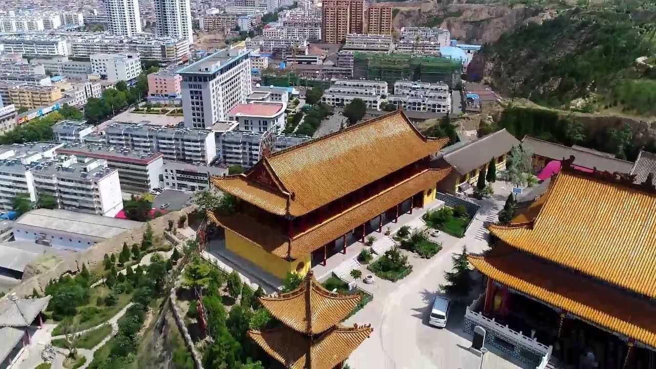 航拍{醉}美秦安