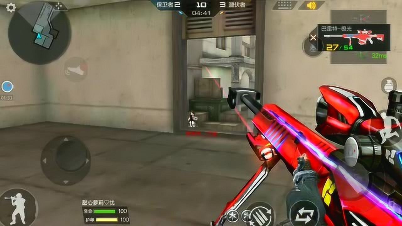 cf手游:挑战百级大佬的狙击技术,抱歉,这瞬狙跳狙可以无解了