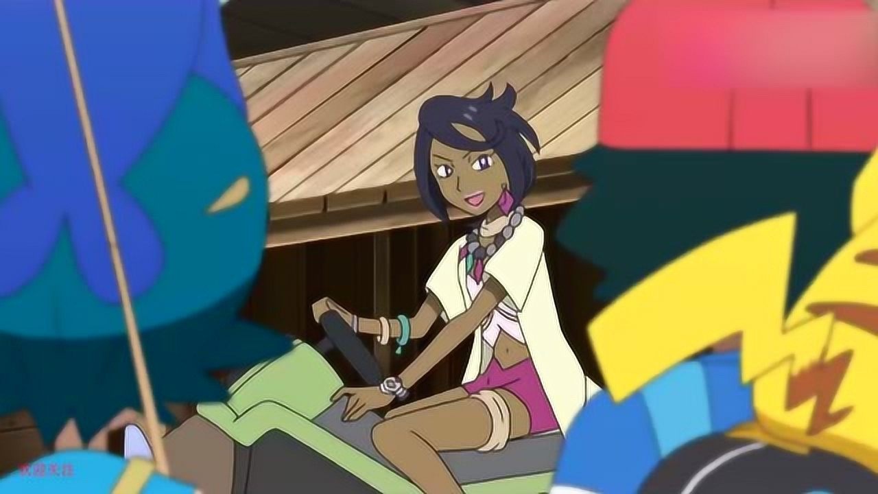 神奇宝贝:丽姿小姐竟说小智水莲是去约会,水莲瞬间脸红