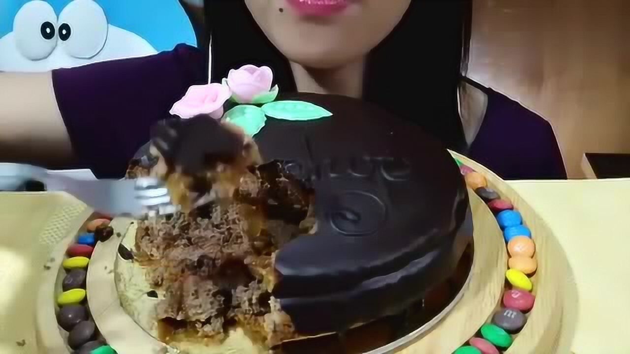 香香甜甜的巧克力蛋糕,吃货的福利,心动了吗