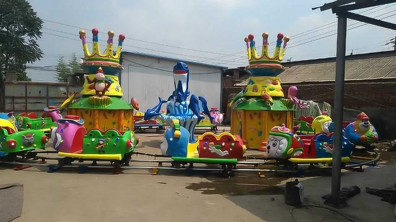 双岛欢乐岛水陆战车儿童庙会游乐设备