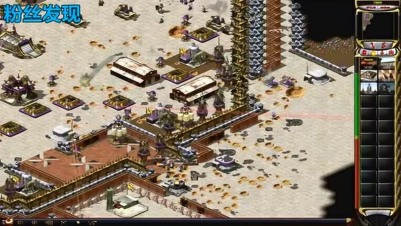 红色警戒2尤里的复仇城堡地图1v7