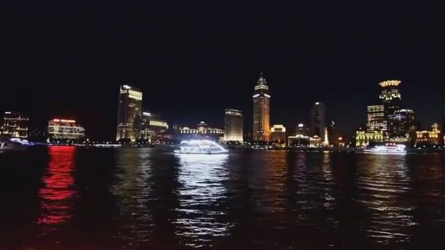 上海浦东滨江大道拍摄外滩夜景,众多电视剧在此取景