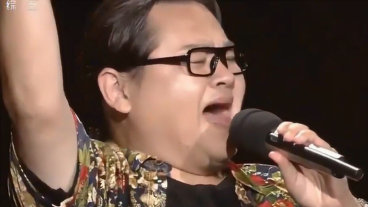 阿欢模仿刘欢一出场让人难辨真假一曲好汉歌更是分不清楚