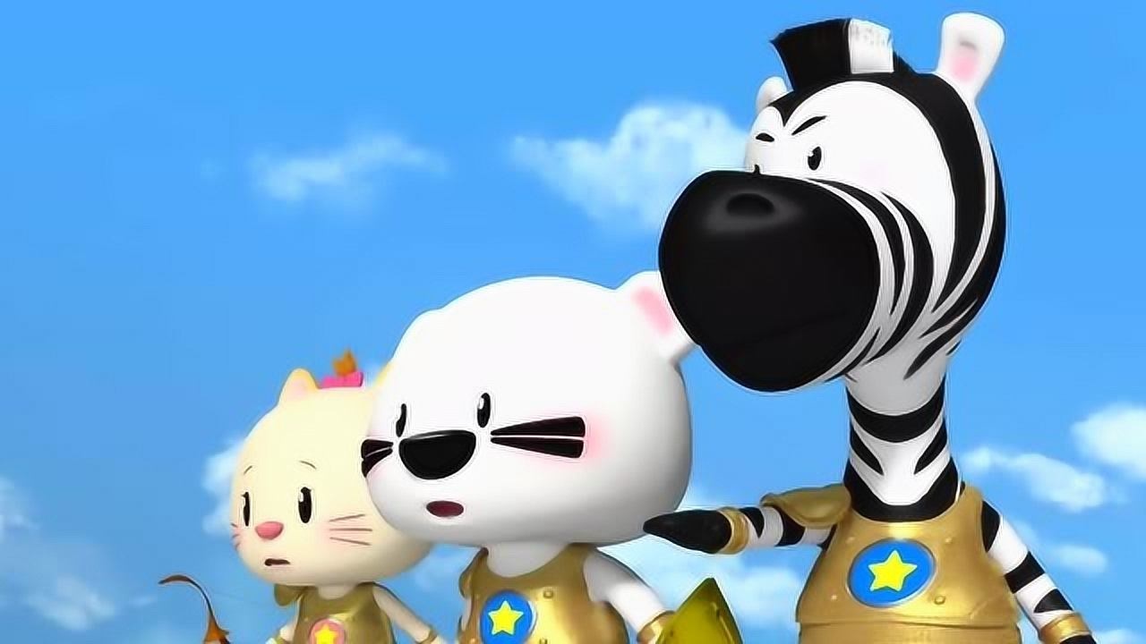 超级小熊布迷布迷用神盾反射光再次把美杜沙变成了石像