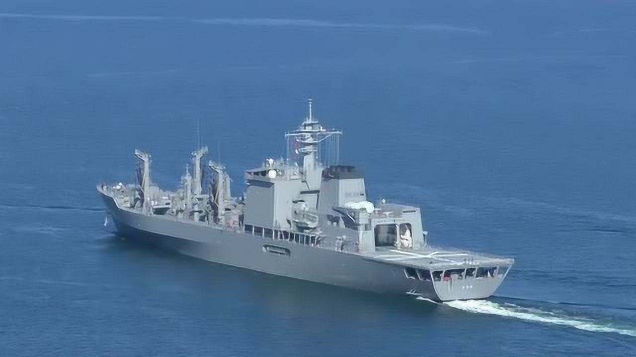 日本海上自卫队aoe-426 补给舰_腾讯视频