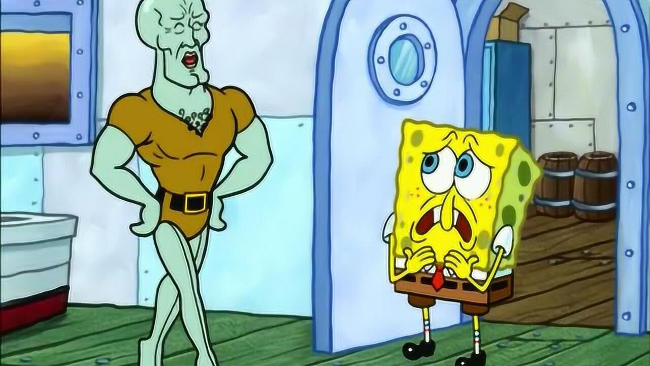 章鱼哥成了肌肉男变得比以前更帅了