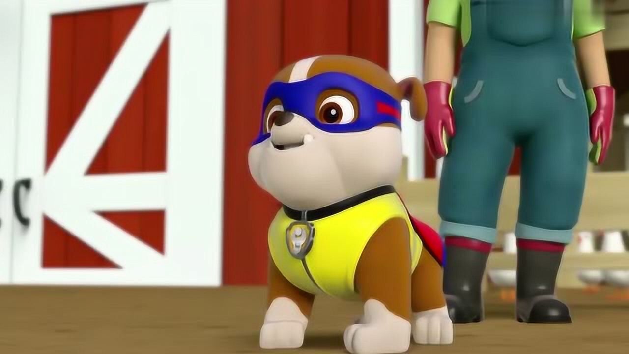 汪汪队立大功:小力超能力附身,一个人出发化解危机