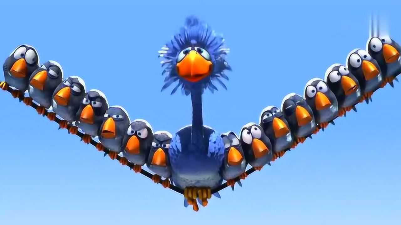 迪士尼3d动画短片《小鸟》:永远不要取笑和攻击别人