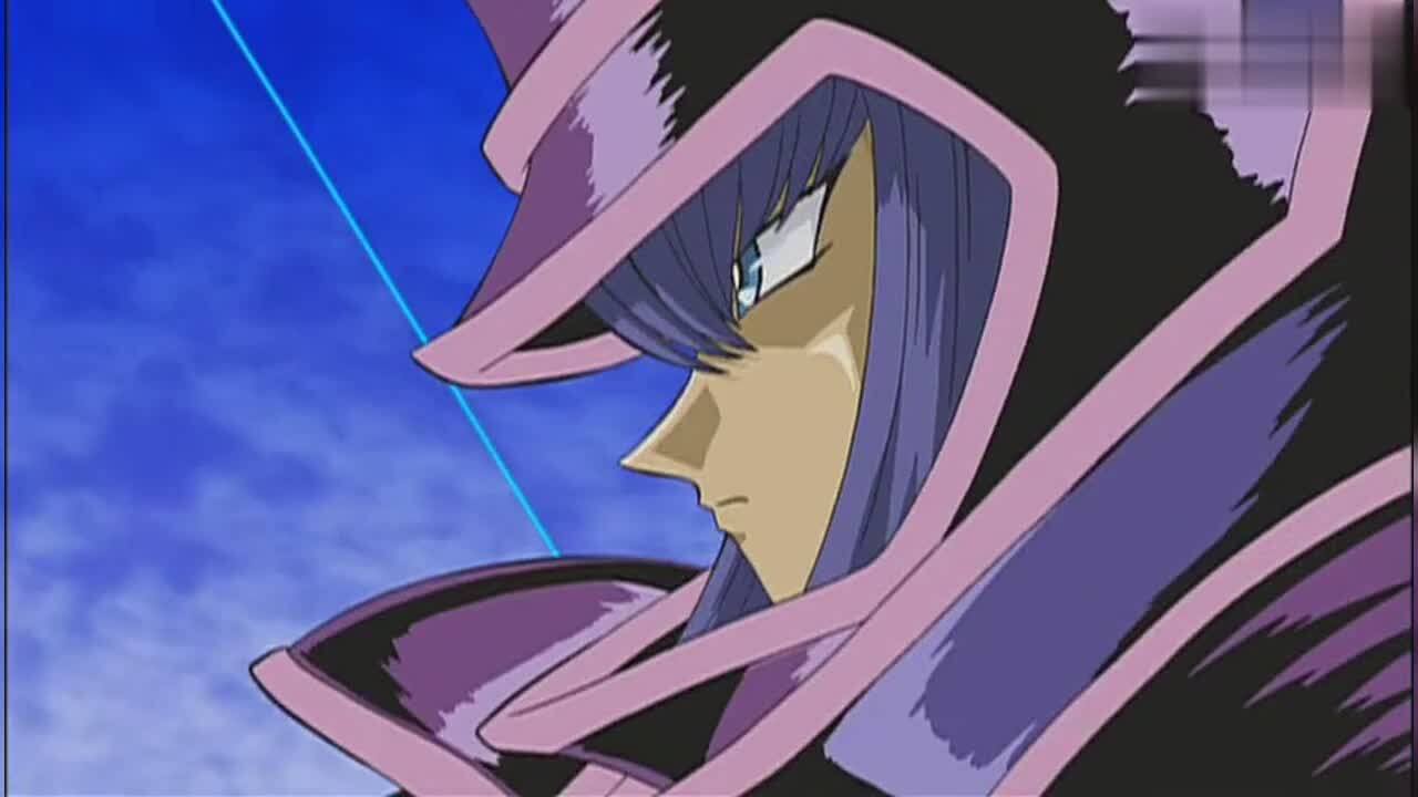 游戏王武藤游戏召唤出黑魔法神官轻松击败青眼究极龙