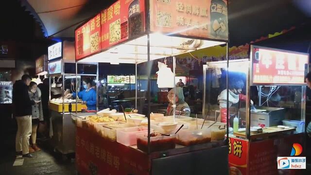 南宁中山路美食街夜市