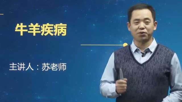 2019年执业兽医师考试:综合科目牛羊疾病口蹄疫