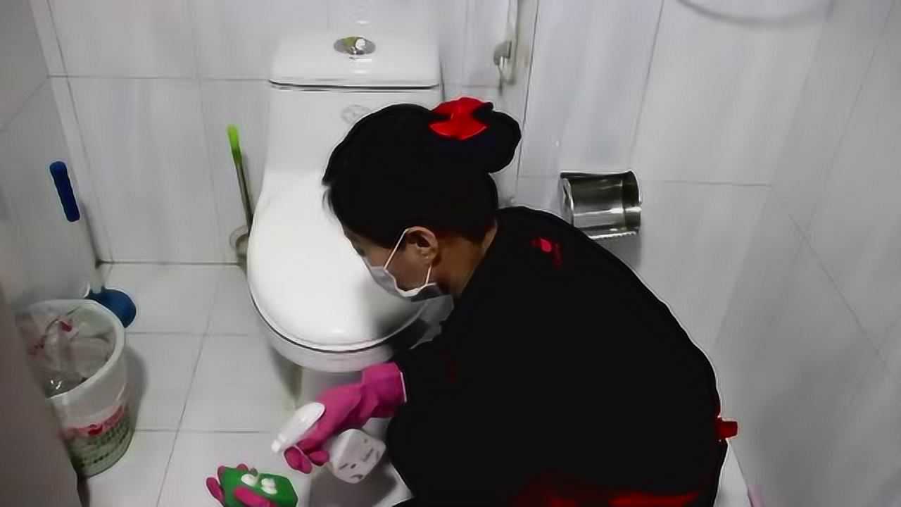 卫生间清洁教学视频_高清