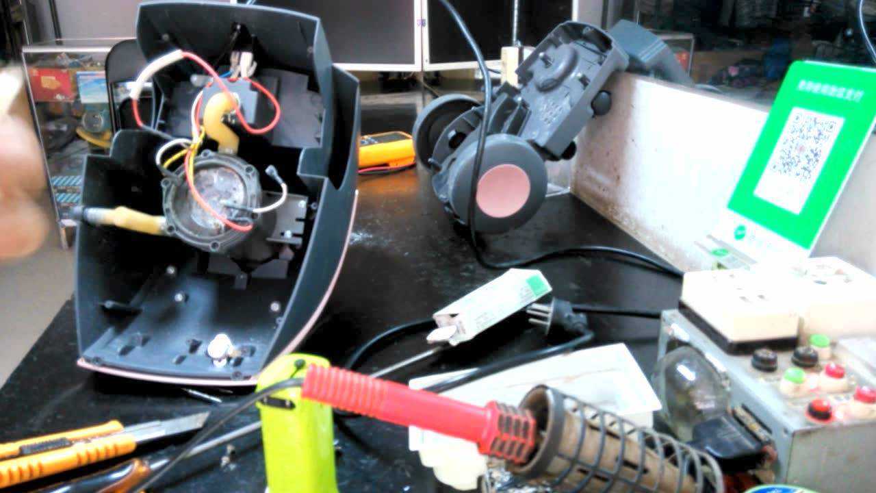 南方家电维修:飞科挂烫机不加热维修视频教程